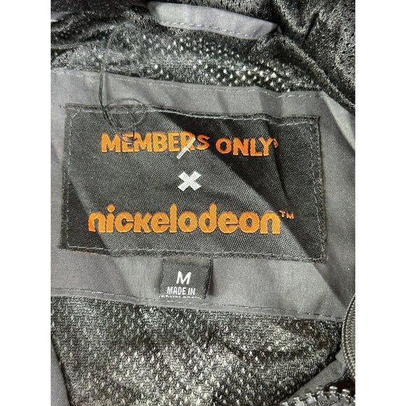 Members Only x Nickelodeon Puffer Jacket Medium  Rugrats SpongeBob n Stimpy - Picture 3 of 10